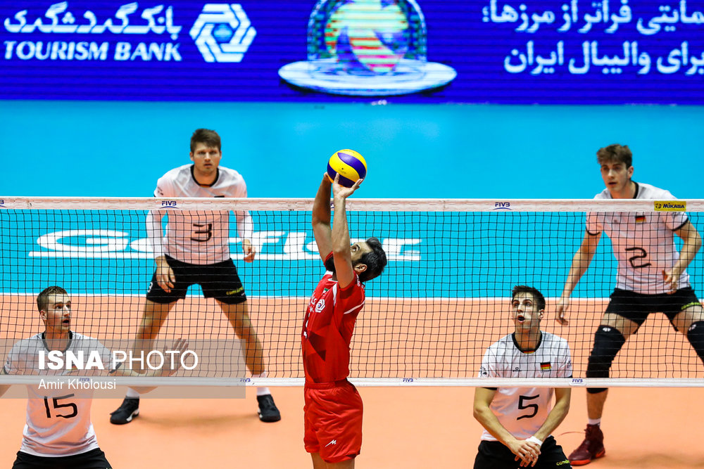 اخبار,اخبارورزشی ونتایج مسابقات,مسابقه والیبال تیم‌های ملی ایران و آلمان