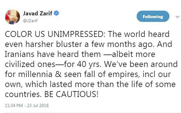 اخبار,اخبار سیاسی,ظریف
