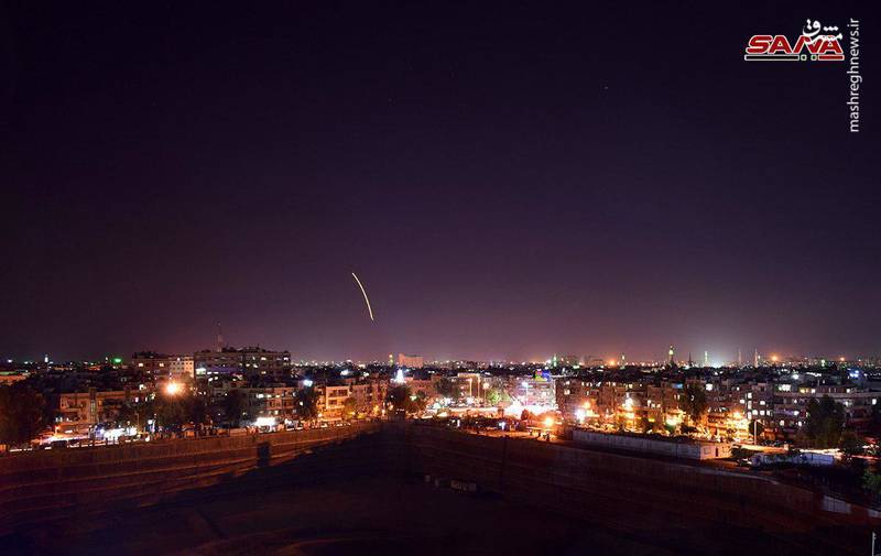 اخبار,عکس خبری,حمله موشکی اسرائیل به فرودگاه دمشق