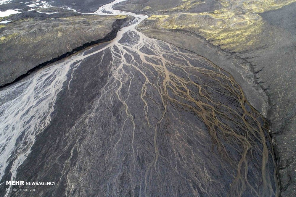 اخبار,انعکاس, تصاویر هوایی از ایسلند
