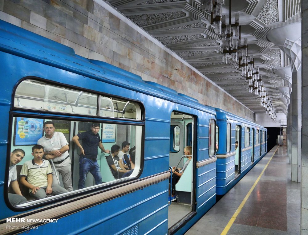 اخبار,عکس خبری,ایستگاه های متروی ازبکستان