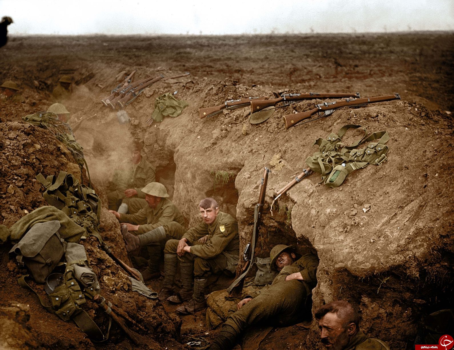 اخبار,سفری به اعماق تاریخ, تصاویر رنگی کمتر دیده شده از جنگ جهانی اول