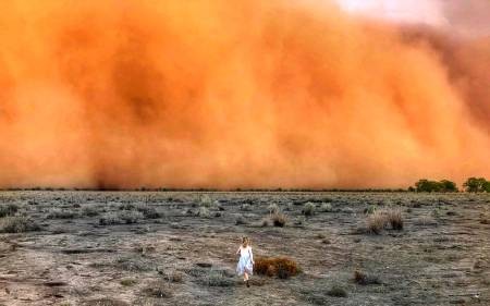 عکسهای جالب,عکسهای جذاب,طوفان گرد و غبار 