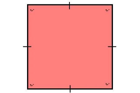 محاسبه مساحت مربع
