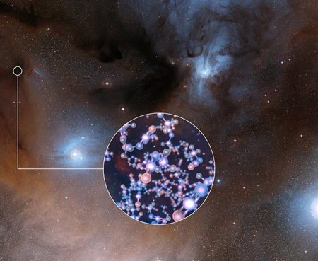 کشف عنصر کلیدی حیات در اطراف ستاره های جوان 