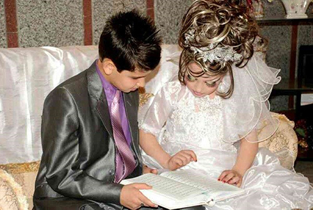 ازدواج در سن پایین،ازدواج در سن کم ،ازدواج کودکان