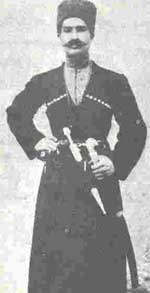 رضا شاه هنگامي كه سرهنگ بود