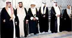 سران سعودي، عمان، قطر، امارات، کويت و بحرين