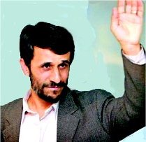 احمدي نژاد پس از اعلام پيروزي در انتخابات