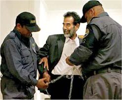 صدام حسين در پايان 