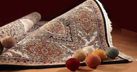 بهترین رنگ فرش برای پذیرایی,رنگ فرش طوسی