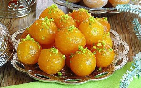 لگیمات از معروف‌ترین شیرینی‌های محلی استان بوشهر 