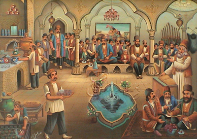نقاشی ایرانی, هنرمندان نقاشی قهوه‌خانه‌ای