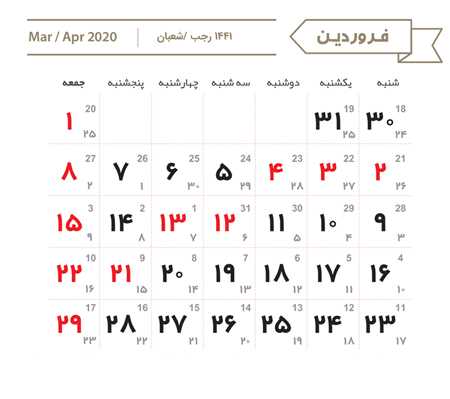 تقویم ایران, لحظه تحویل سال ۹۹