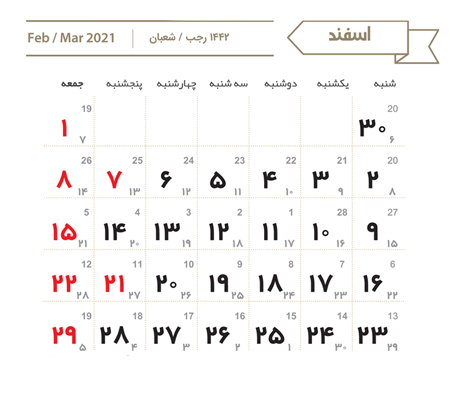 تقویم ایران, لحظه تحویل سال ۹۹