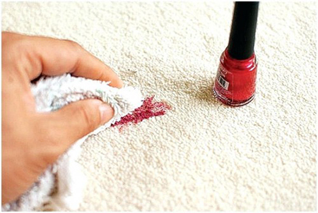 پوسیدگی و ساییدگی فرش,رفو فرش,لکه در روی فرش