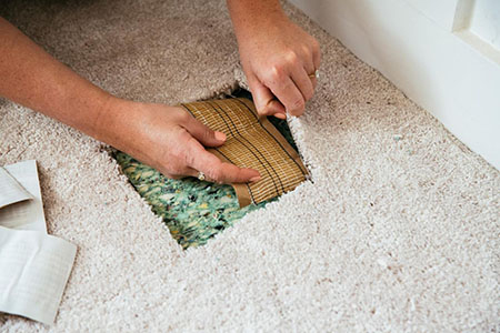 بهترین چسب برای پارگی فرش, ترمیم پارگی فرش ماشینی, رفو فرش در منزل