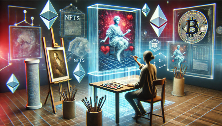 ساخت NFT, هنر دیجیتال NFT