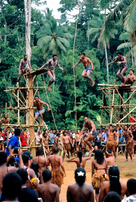 مراسم غواصی در خشکی در پنطیکاست, غواصی در خشکی وانواتو