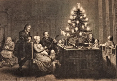 تزیین درخت کریسمس,درخت کاج کریسمس