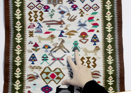 نقوش گلیم هرسین, گلیم دستباف هرسین