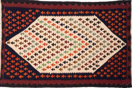 نقوش گلیم هرسین, گلیم دستباف هرسین