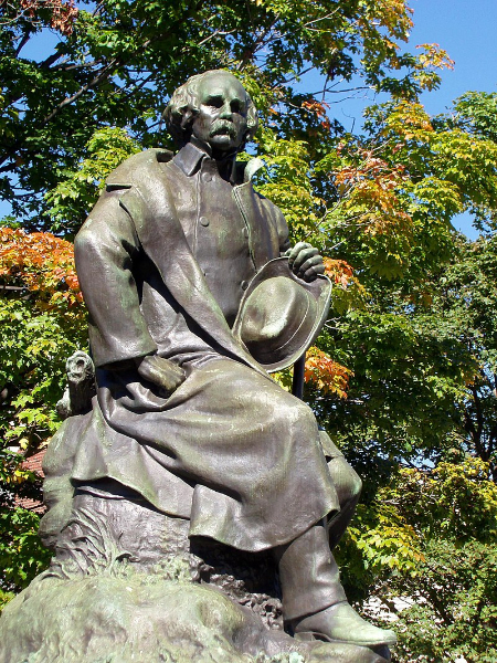 لبخند سرخ بیوگرافی ناتانیل هاثورن, ناتانیل هاثورن