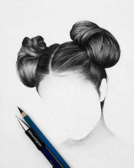 نقاشی قلم و انتخاب مدل موی متناسب