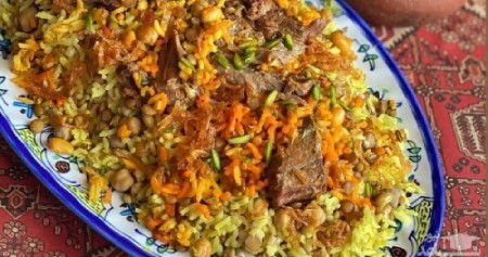 غذاهای محلی شیراز ,انواع غذاهای محلی شیراز ,پلو اسفندی شیرازی