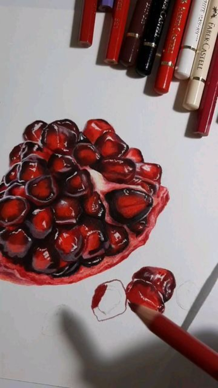 نقاشی با مداد رنگی,آموزش نقاشی با مداد رنگی