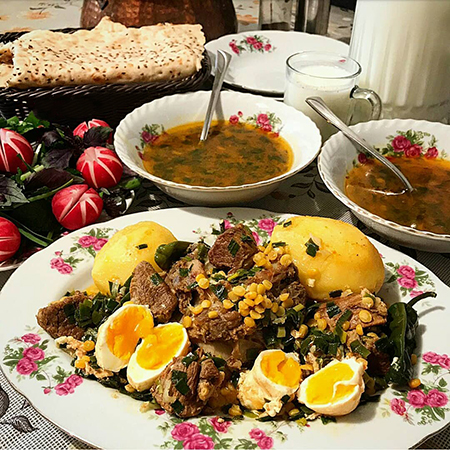 قورما شورباسی تبریز غذای تبریزی, غذاهای محلی تبریز