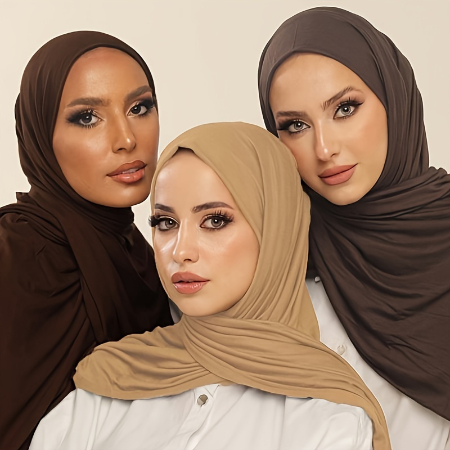 نکات آرایش با روسری