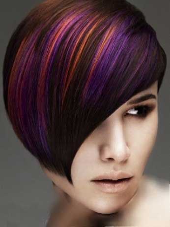 رنگ موی زنانه سال2013