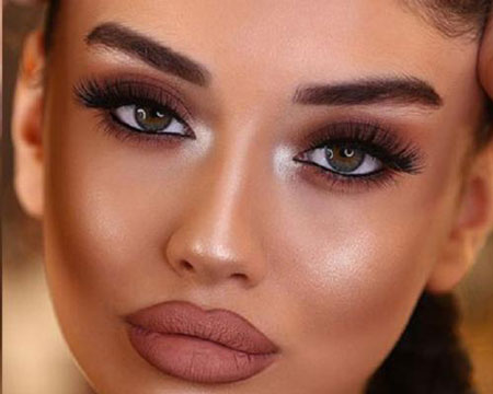 رنگ رژگونه برای پوست سبزه, آرایش برای پوست سبزه,خصوصیت های خوب پوست سبزه