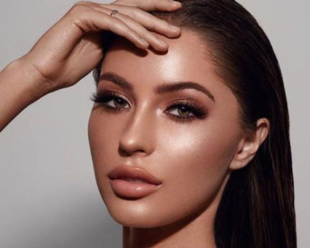 رنگ رژگونه برای پوست سبزه, آرایش برای پوست سبزه,خصوصیت های خوب پوست سبزه