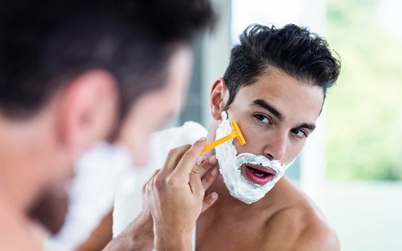 التهاب اصلاح با تیغ , درمان خانگی برای رفع سوزش پوست بعد از شیو 