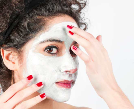 ماسک ضد افتادگی پوست صورت در خانه