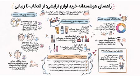 راهنمای خرید لوازم آرایشی راهنمای خرید لوازم آرایشی