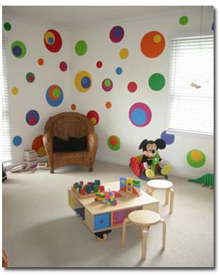 اتاق شاد برای کودک نقاش