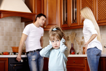 دعوای والدین در حضور کودک,تنش بین والدین