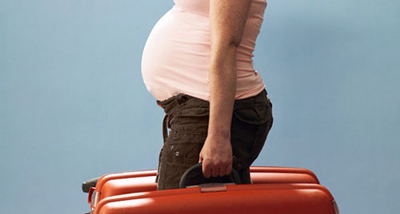 مسافرت خانم های باردار با هواپیما