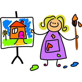 تمرین نقاشی کودکان برای تقویت قوه تخیل 