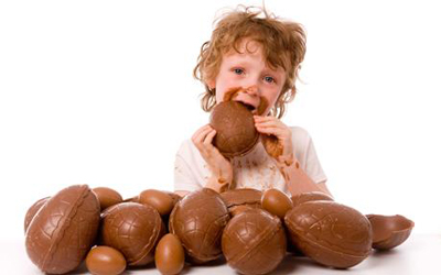 ضرر شکلات برای کودکان