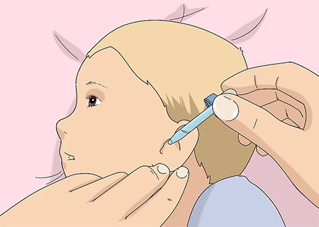 تمیز کردن گوش نوزادان,آموزش تصویری تمیز کردن گوش نوزادان