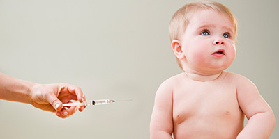 التیام جای واکسن نوزاد