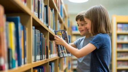 کتاب‌خوانی کودکان