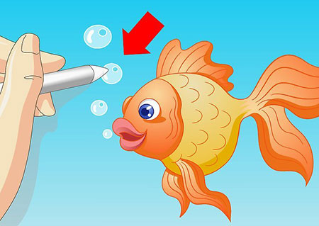 نقاشی ماهی,عکس نقاشی ماهی,نقاشی ماهی کارتونی
