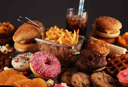 غذاهای چرب و پرکالری