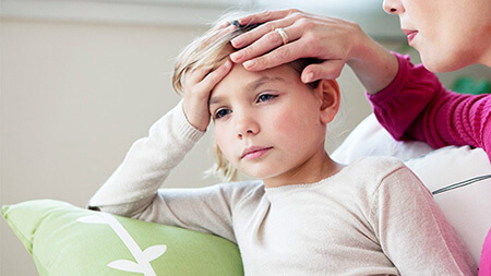 علت سردرد در کودکان دبستانی,درمان سردرد کودکان,سردرد کودکان نشانه چیست