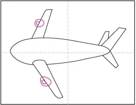 کشیدن هواپیما برای کودکان,آموزش نقاشی هواپیما کودکان,نقاشی هواپیما برای کودکان